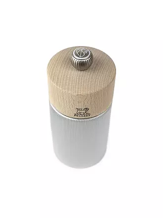 PEUGEOT | Macinino da sale 18 cm LINE Alluminio / Faggio - Naturale | beige